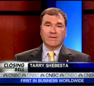 Terry Shebesta news anchor shown speaking about ACS
